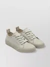 Studio Nicholson Low Top Canvas Sneakers With Pull Tab