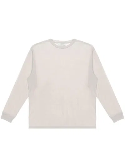 Studio Nicholson Lyocell Sweater In White