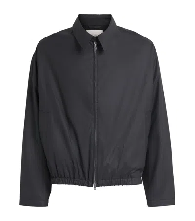 Studio Nicholson Lyons Bomber Jacket In Black