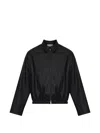 Studio Nicholson Lyons Elasticated-hem Jacket In Black