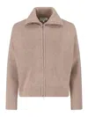 Studio Nicholson Maglia Zip In Neutral