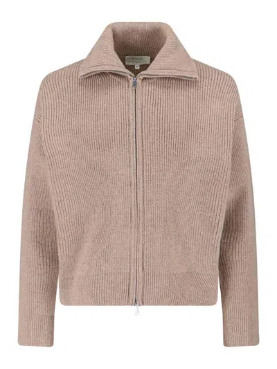Studio Nicholson Maglia Zip In Neutral