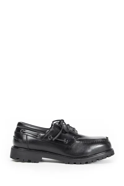 STUDIO NICHOLSON MAN BLACK LACE-UPS