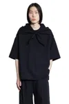 Studio Nicholson Man Black T-shirts & Tank Tops In Black