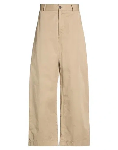 Studio Nicholson Man Pants Beige Size S Cotton, Polyamide In Brown