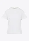 Studio Nicholson Short-sleeve Cotton T-shirt In White