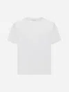 Studio Nicholson Marine Cotton T-shirt In White