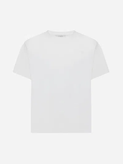Studio Nicholson Marine Cotton T-shirt In White