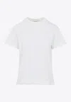Studio Nicholson Short-sleeve Cotton T-shirt In White