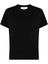 Studio Nicholson Rond Lyocell T-shirt In Black