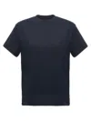 Studio Nicholson Marine Cotton T-shirt In Blue