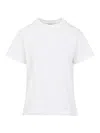 Studio Nicholson Short-sleeve Cotton T-shirt In White