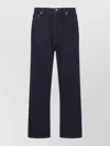 Studio Nicholson Marylebone Jean Tailored Trousers Belt Loops In Blue