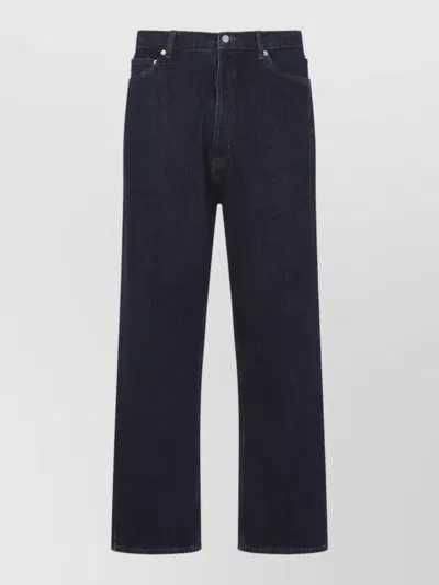 STUDIO NICHOLSON MARYLEBONE JEAN TAILORED TROUSERS BELT LOOPS