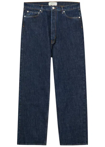 Studio Nicholson Marylebone Relaxed Straight-leg Jeans In Blue
