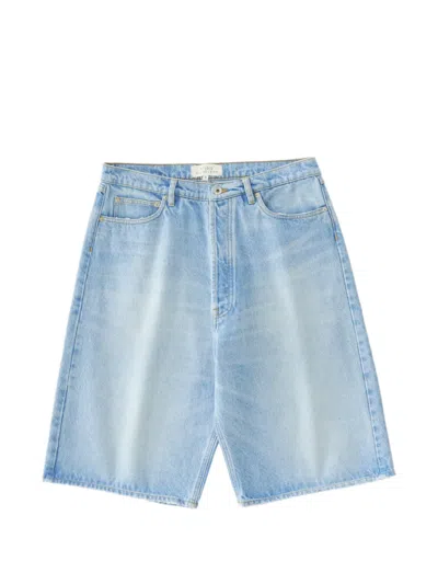 Studio Nicholson Marylebone Shorts In Blue