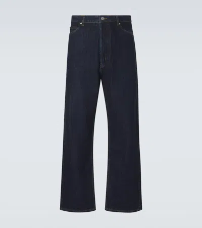 Studio Nicholson Marylebone Straight Jeans In Blue