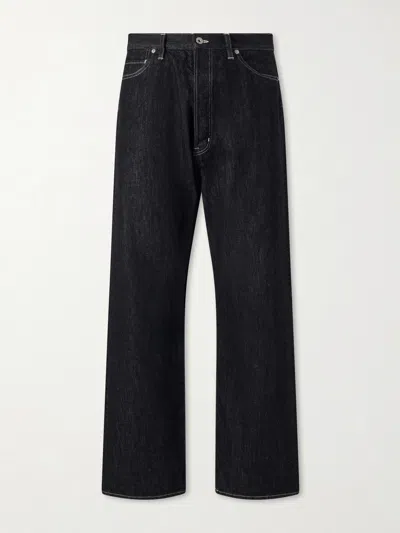 Studio Nicholson Marylebone Straight-leg Jeans In Black