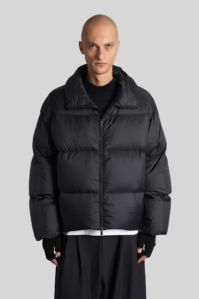Studio Nicholson Massey Snm-1380 Puffer In Black Nylon