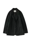 Studio Nicholson 마자르 울 블레이저 In Black