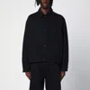 Studio Nicholson Cotton-blend Numa Overshirt In Black
