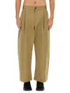 Studio Nicholson Pants Sorte In Neutral