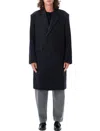 Studio Nicholson Brooke Checked Single-breasted Coat In Multi