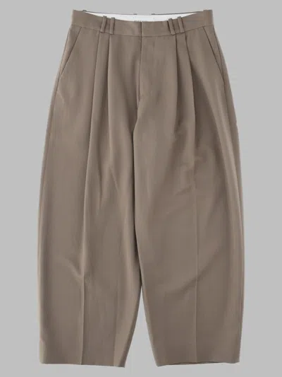 Studio Nicholson Men's Tapered Trousers In Brown
