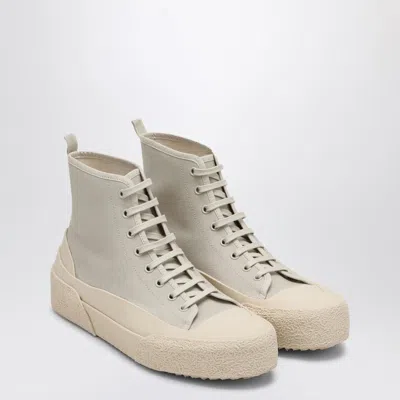 Studio Nicholson Men's Turtledove Canvas Trainer
