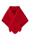 Studio Nicholson Merino Wool Pythagoras Scarf In Red