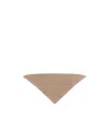 Studio Nicholson Triangular Scarf In Rws Extrafine Merino Wool In Brown