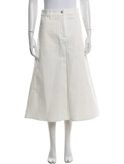 Pre-owned Studio Nicholson Midi Length Skirt In Neutrals