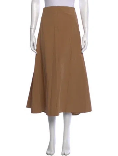 Pre-owned Studio Nicholson Midi Length Skirt W/ Tags In Neutral