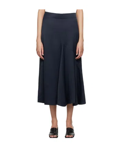 Studio Nicholson Midi Skirt In Blue