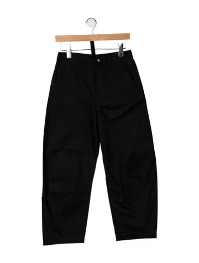 Pre-owned Studio Nicholson Mid-rise Wide Leg Jeans In Black