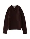 Studio Nicholson Miska Pullover In Brown