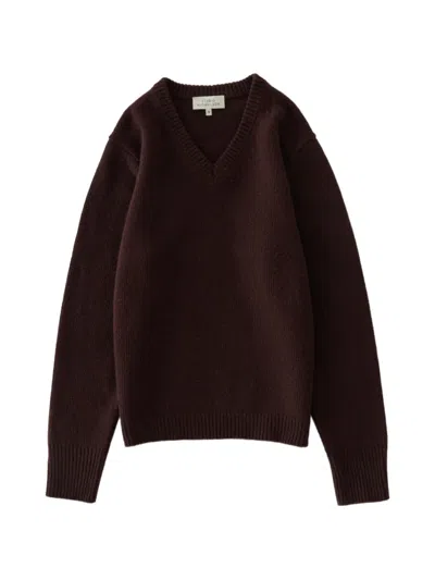 Studio Nicholson Miska Pullover In Brown