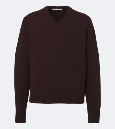 Studio Nicholson Miska Wool Sweater In Brown