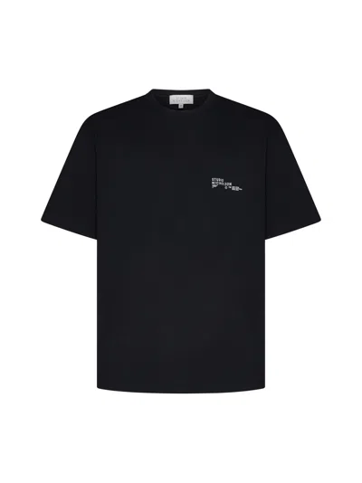 Studio Nicholson Module Cotton T-shirt In Black