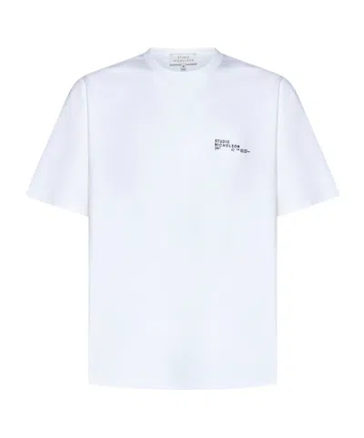 Studio Nicholson Module Cotton T-shirt In White