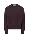 Studio Nicholson Mohair Blend Sweater In Brown
