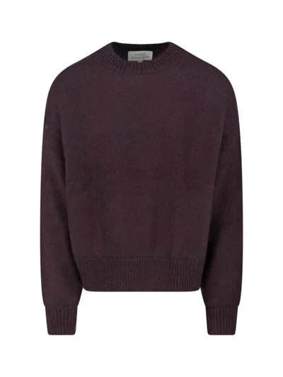 Studio Nicholson Mohair Blend Sweater In Brown