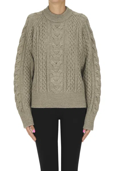 Studio Nicholson Molve Pullover In Brown