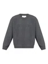 Studio Nicholson Round-neck Wool Sweater In Gray