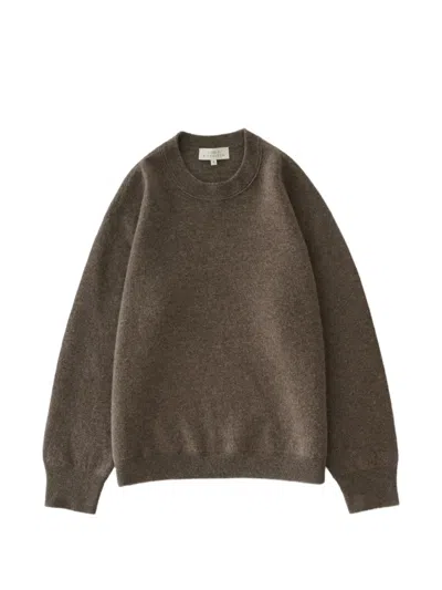 Studio Nicholson Moray Knit Sweater In Brown