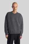 Studio Nicholson Moray Sn-1494 Knitwear In Grey Cashmere In Gray