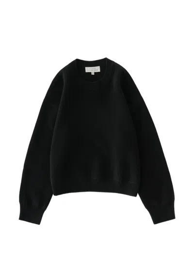 Studio Nicholson Morina Crew-neck Sweater In Black