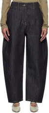 Studio Nicholson Navy Akerman Jeans In Indigo