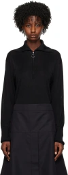 Studio Nicholson Navy Naeba Sweater In Darkest Navy