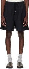 Studio Nicholson Navy Starboard Shorts In Blue